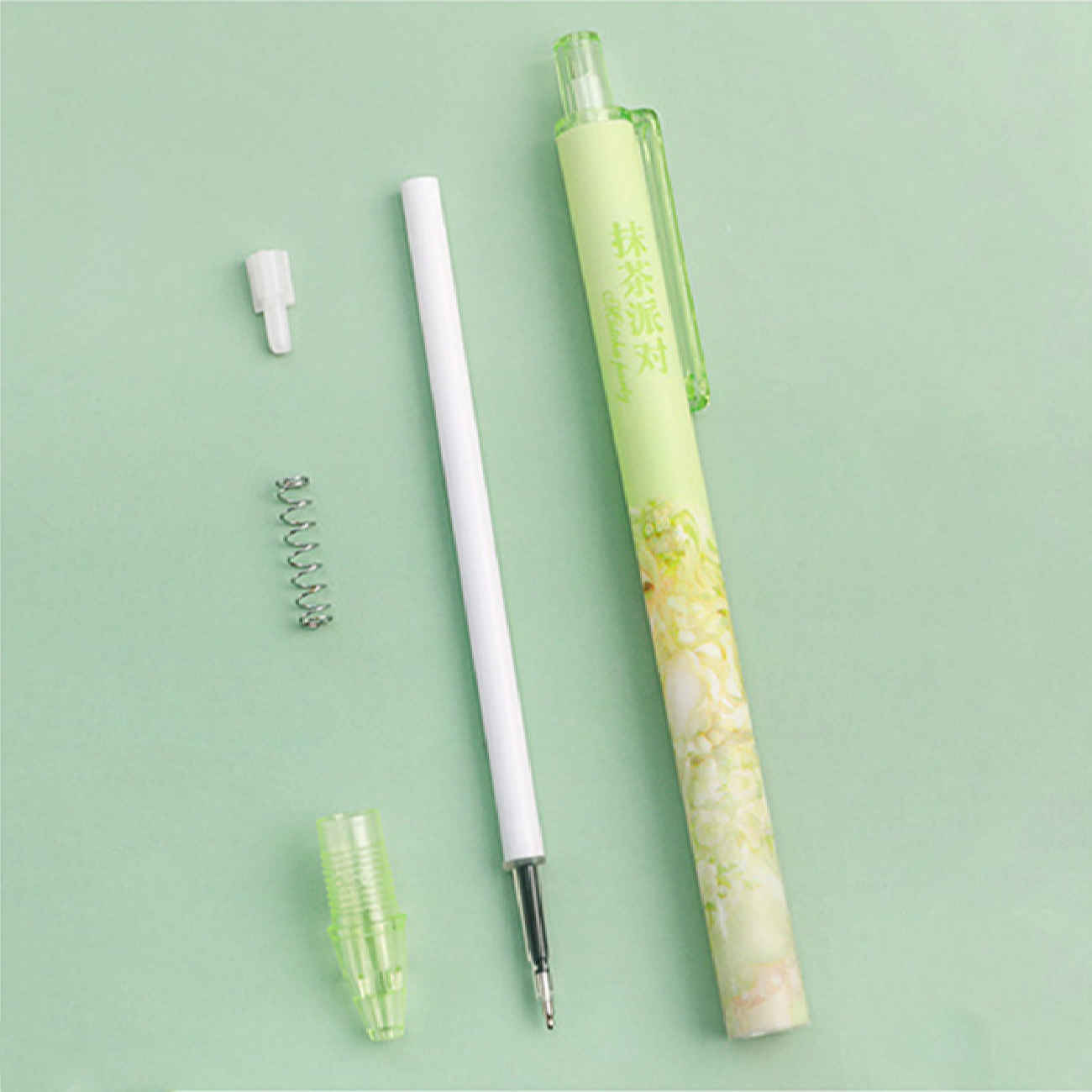 Price and Buy Matcha Aesthetic Ballpoint Pens – Cute & Smooth Writing Pack of 6_6903d9ef0acd8.jpeg Price and Buy Matcha Aesthetic Ballpoint Pens – Cute & Smooth Writing Pack of 6 - Image 4