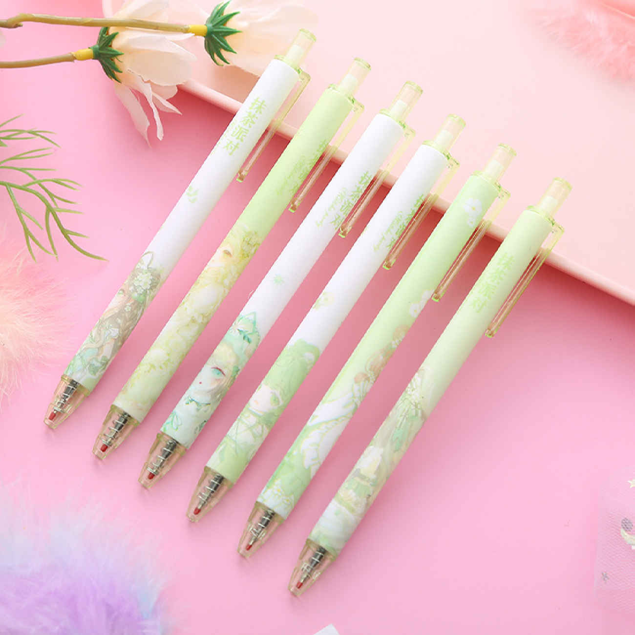 Price and Buy Matcha Aesthetic Ballpoint Pens – Cute & Smooth Writing Pack of 6_6903d9f463ccc.jpeg Price and Buy Matcha Aesthetic Ballpoint Pens – Cute & Smooth Writing Pack of 6 - Image 6