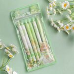 Price and Buy Matcha Aesthetic Ballpoint Pens – Cute & Smooth Writing Pack of 6 - Image 7