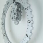 Price and Buy Mechanical Gear Wall Clock with Rotating Dial – The Perfect Blend of Function and Style - Image 3