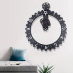 Price and Buy Mechanical Gear Wall Clock with Rotating Dial – The Perfect Blend of Function and Style - Image 4