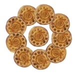 Price and Buy Mehrvazin Fooman Iranian Koloocheh Stamped Cookies – Pack of 10 (x2) – 400 gr - Image 3