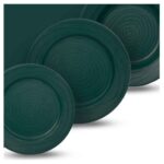 Price and Buy Melamine Plate Set Microwave – Durable, Lightweight and Dishwasher Safe (Pack of 18) - Image 3