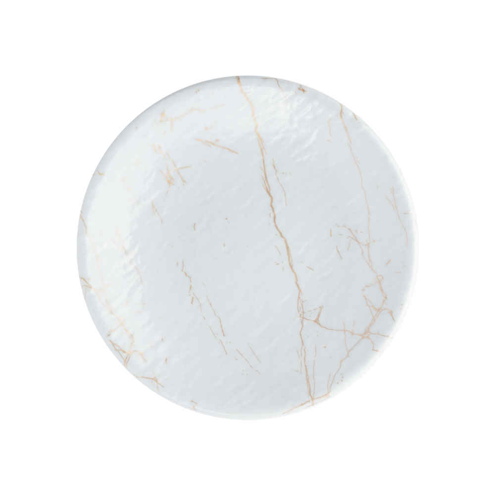 Price and Buy Melamine Plate Set, Microwave Safe Marble Design, Pack of 3