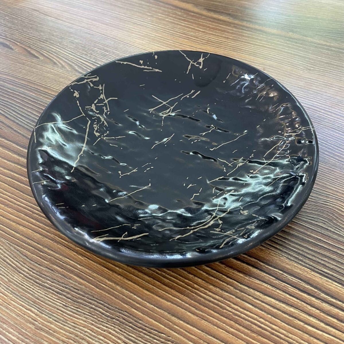 Price and Buy Melamine Plate Set, Microwave Safe Marble Design, Pack of 3 - Image 3