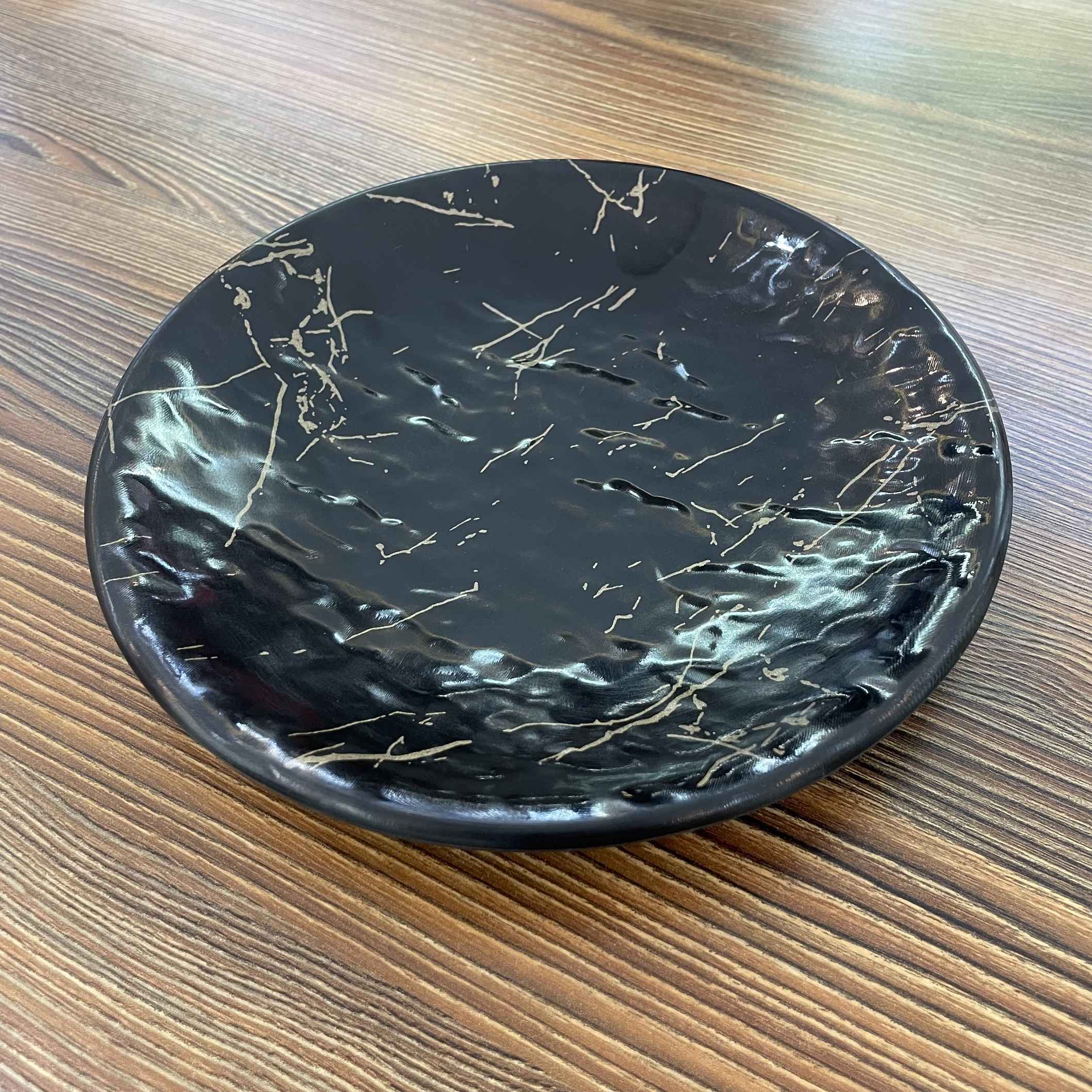 Price and Buy Melamine Plate Set, Microwave Safe Marble Design, Pack of 3 - Image 3
