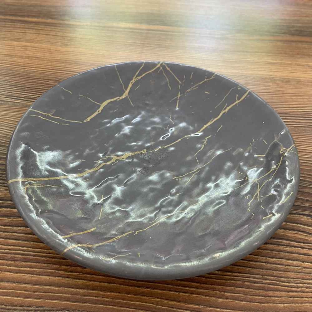 Price and Buy Melamine Plate Set, Microwave Safe Marble Design, Pack of 3 - Image 4