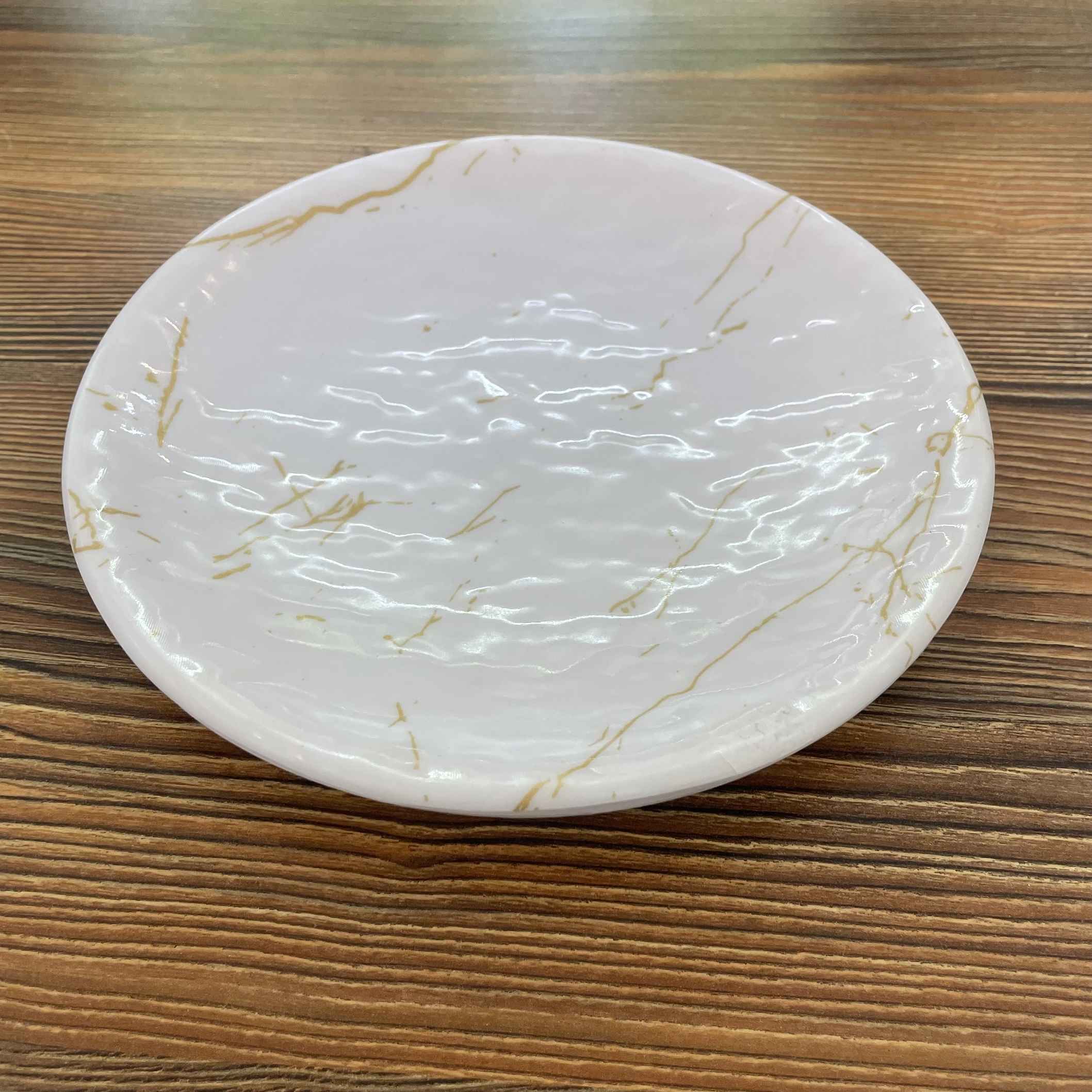 Price and Buy Melamine Plate Set, Microwave Safe Marble Design, Pack of 3 - Image 5