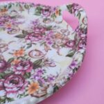Price and Buy Melamine Serving Tray Durable & Lightweight Floral Pink - Image 3