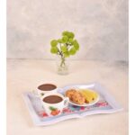 Price and Buy Melamine Serving Tray Durable & Lightweight Tea Kettle Design for kitchen - Image 4