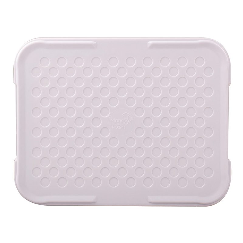 Price and Buy Melamine Serving Tray Lightweight & Durable Cream Rose Design - Image 4