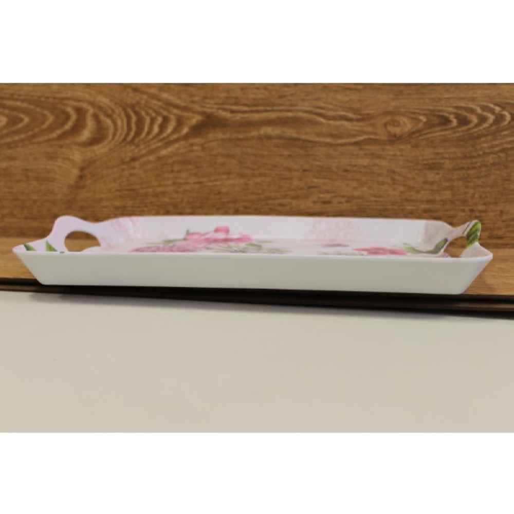 Price and Buy Melamine Serving Tray Lightweight & Durable Floral Design - Image 3
