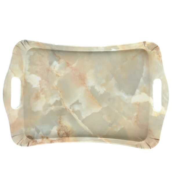 Price and Buy Melamine Serving Tray Lightweight & Durable Marble Design_68fef405715c0.jpeg Price and Buy Melamine Serving Tray Lightweight & Durable Marble Design