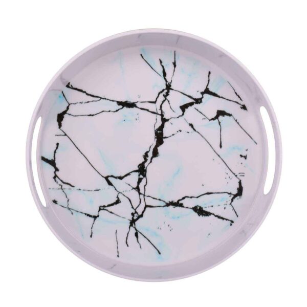 Price and Buy Melamine Serving Tray Round Shape for Drinks Serving Model Marble_68fe56d5007db.jpeg Price and Buy Melamine Serving Tray Round Shape for Drinks Serving Model Marble