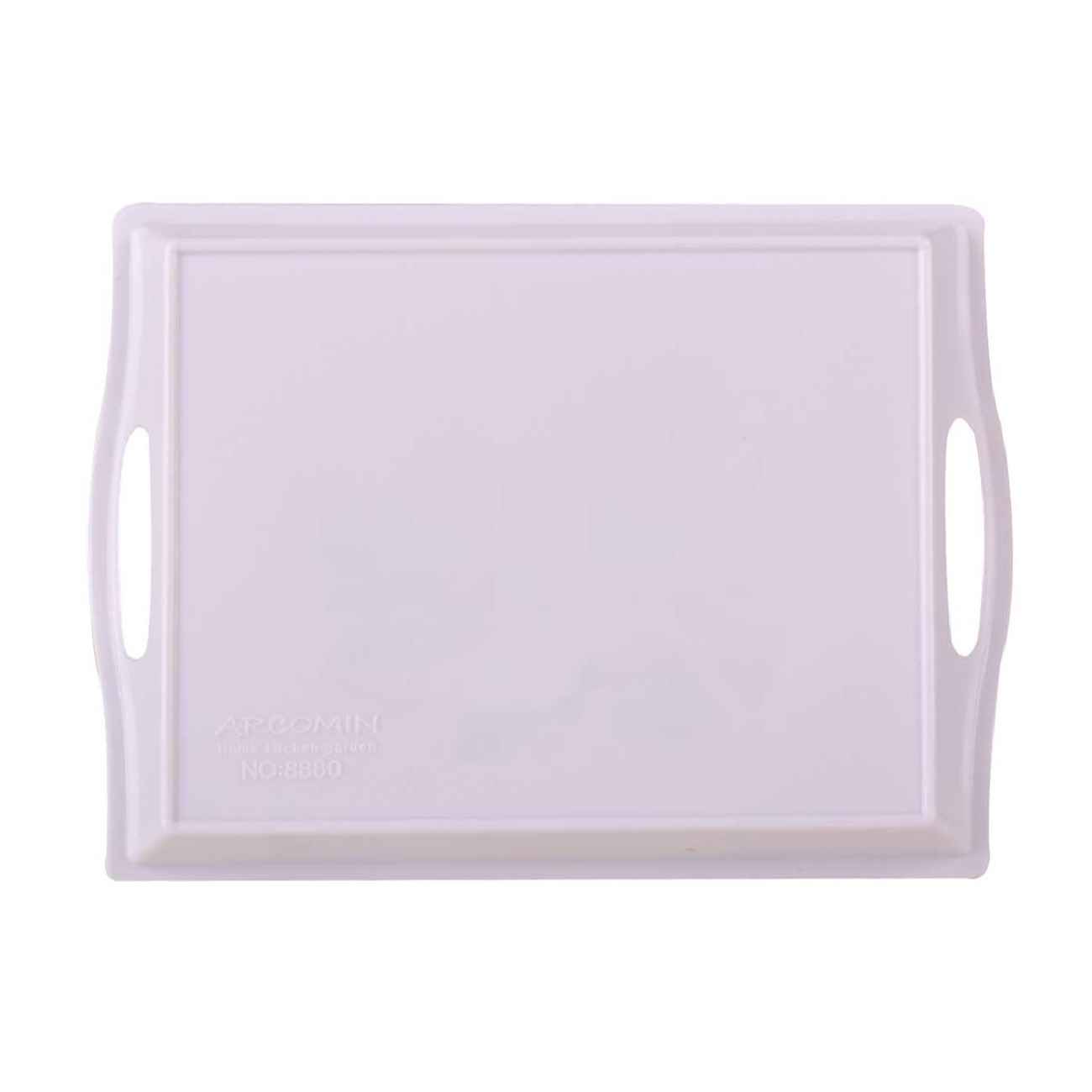 Price and Buy Melamine Serving Tray with Handle Durable & Lightweight Floral Design - Image 6