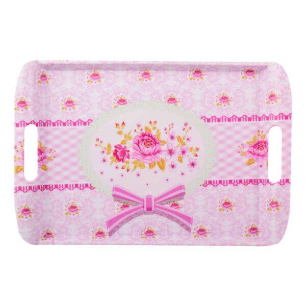 Price and Buy Melamine Serving Tray with Handle Lightweight Bow Design_68fe55ff0fe53.jpeg Price and Buy Melamine Serving Tray with Handle Lightweight Bow Design