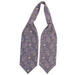 Price and Buy Men’s Ascot tie – Suitable for Wedding with Paisley Design in Purple - Image 3