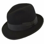 Price and Buy Men’s Chapeau Hat in Black – Classic Wool Blend