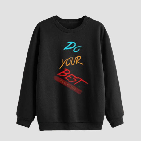 Price and Buy Men’s Crewneck Sweatshirt Cotton Black Model Do Your Best_68fec8d331f36.jpeg Price and Buy Men’s Crewneck Sweatshirt Cotton Black Model Do Your Best