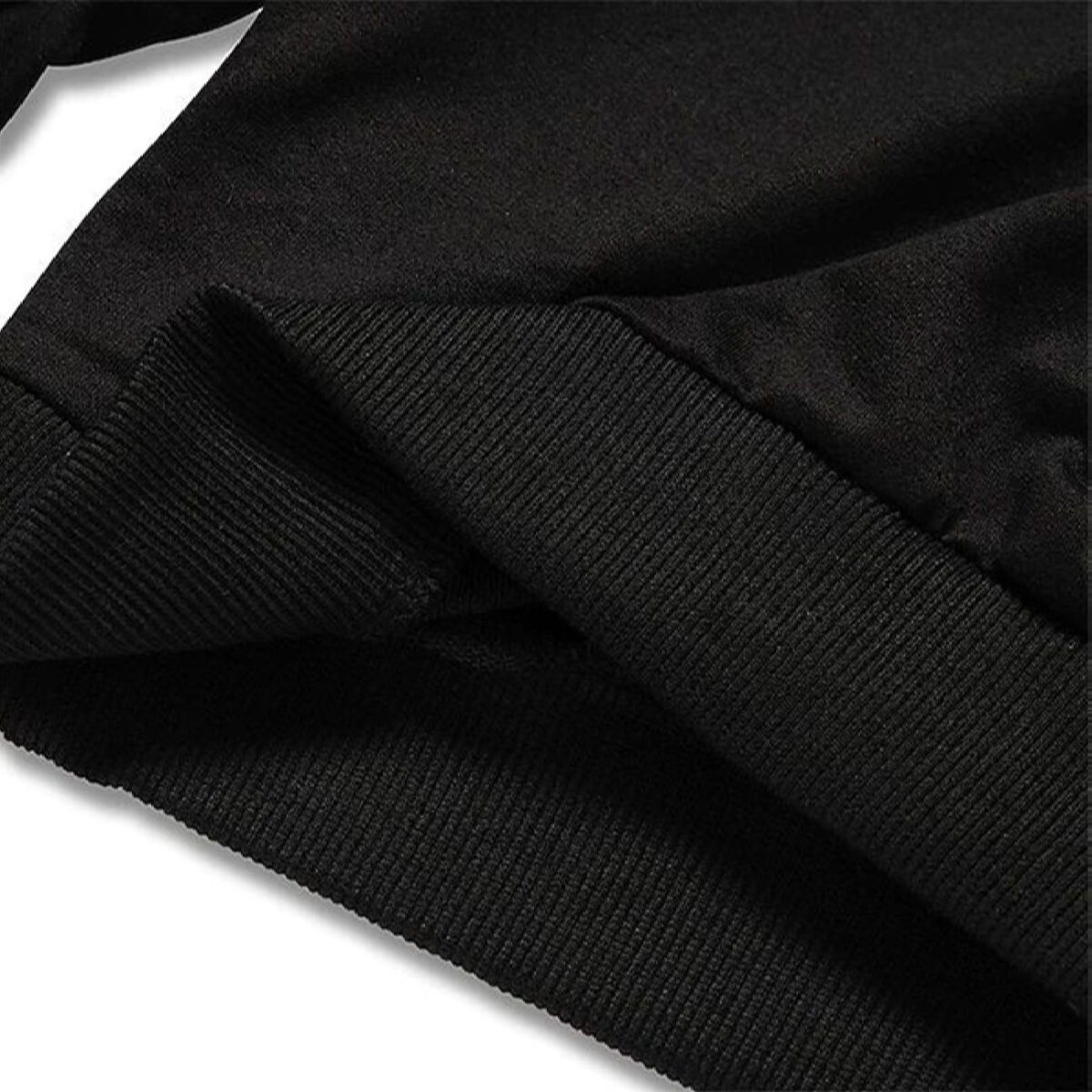 Price and Buy Men’s Crewneck Sweatshirt Cotton Black Spaceship - Image 4