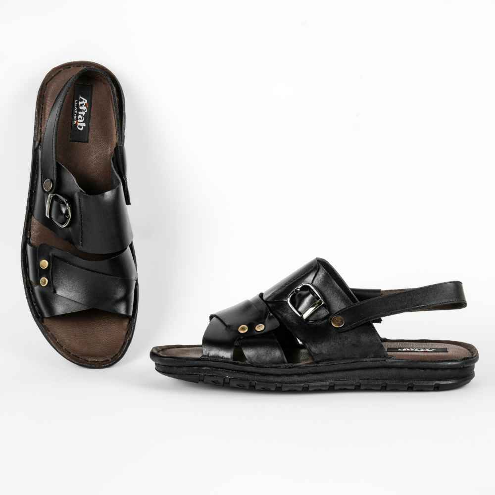 Price and Buy Men’s Natural Leather Sandals Model Jerico - Image 3