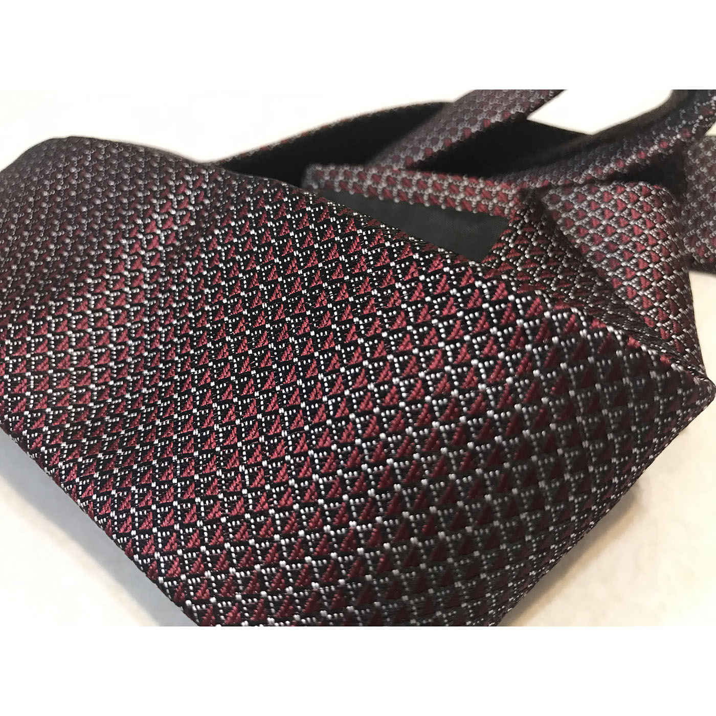 Price and Buy Men’s Necktie – Maroon Elegance for Wedding Party - Image 4