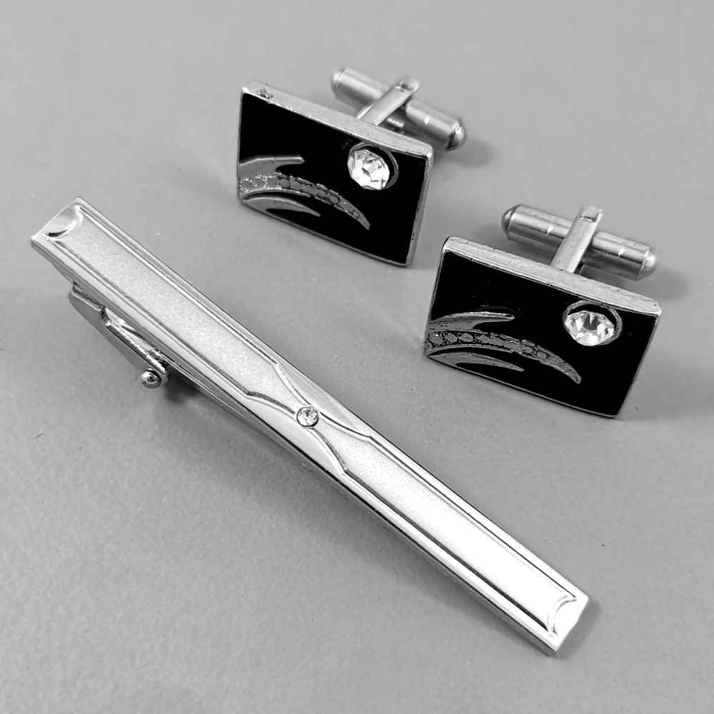 Price and Buy Men’s Tie, Handkerchief & Cufflinks Neckwear Set – Luxurious Boteh - Image 3