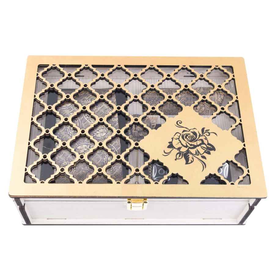 Price and Buy Men’s Tie, Handkerchief & Cufflinks Neckwear Set – Luxurious Dayan - Image 3
