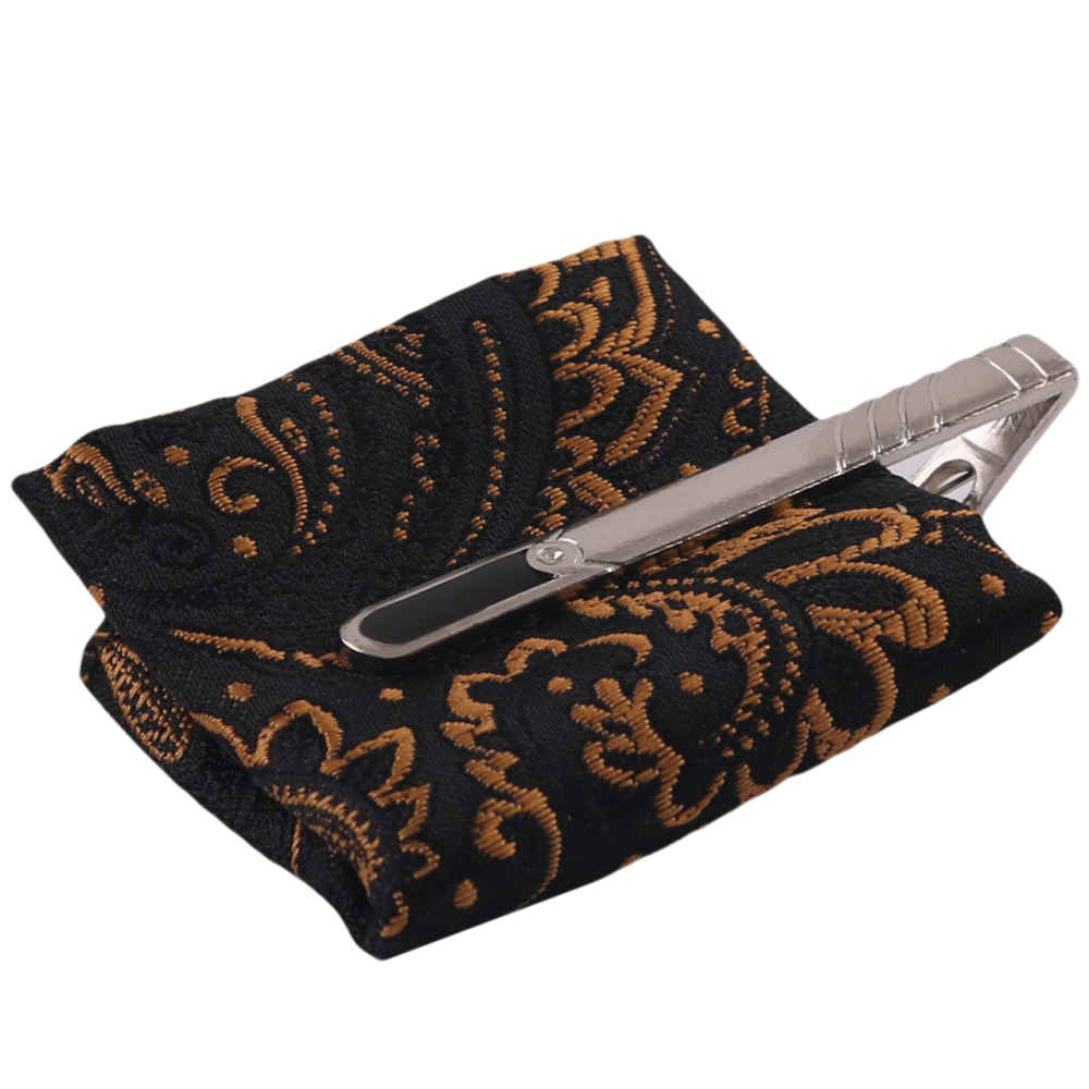 Price and Buy Men’s Tie, Handkerchief & Cufflinks Neckwear Set – Luxurious Farid - Image 3