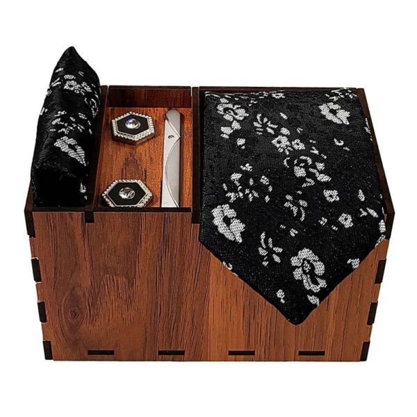 Price and Buy Men’s Tie, Handkerchief & Cufflinks Neckwear Set – Luxurious Flower_68fce711d6cf5.jpeg Price and Buy Men’s Tie, Handkerchief & Cufflinks Neckwear Set – Luxurious Flower