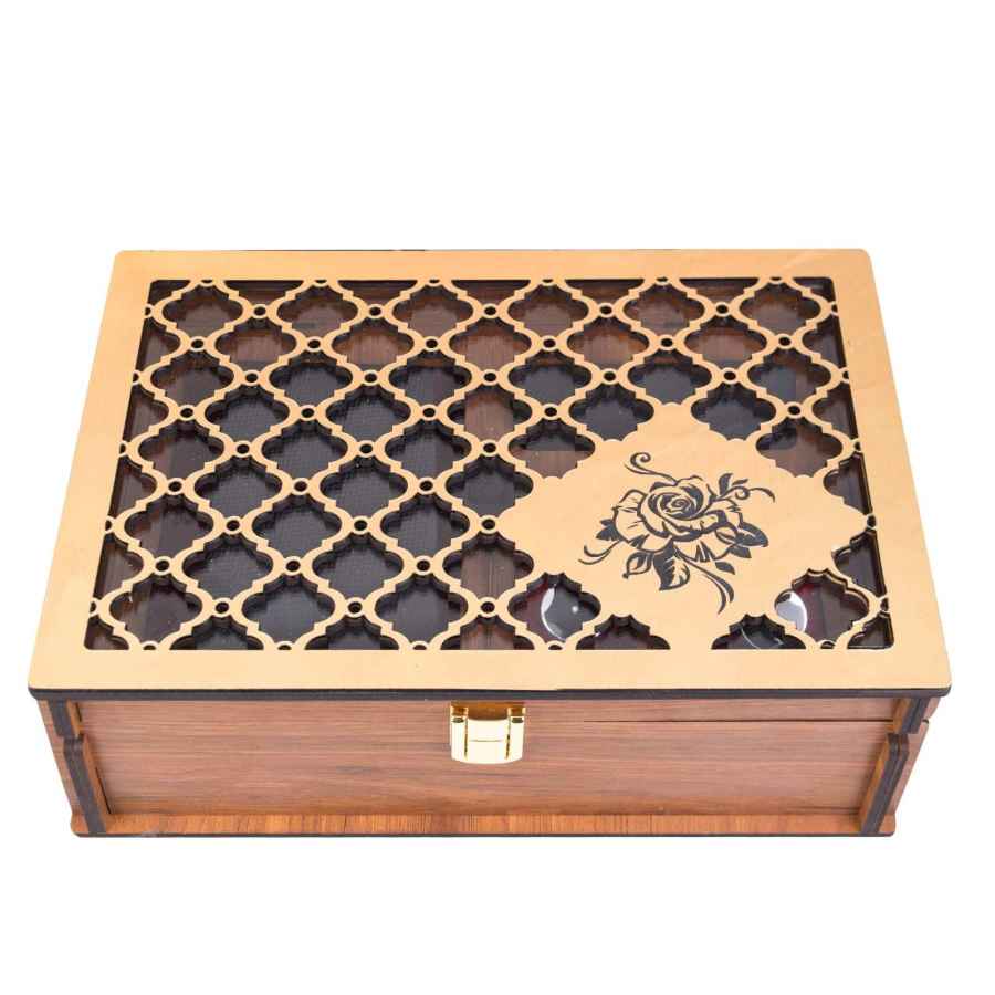 Price and Buy Men’s Tie, Handkerchief & Cufflinks Neckwear Set – Luxurious Kabir - Image 3
