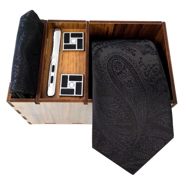 Price and Buy Men’s Tie, Handkerchief & Cufflinks Neckwear Set – Luxurious Khademi_68f71a02f21d5.jpeg Price and Buy Men’s Tie, Handkerchief & Cufflinks Neckwear Set – Luxurious Khademi