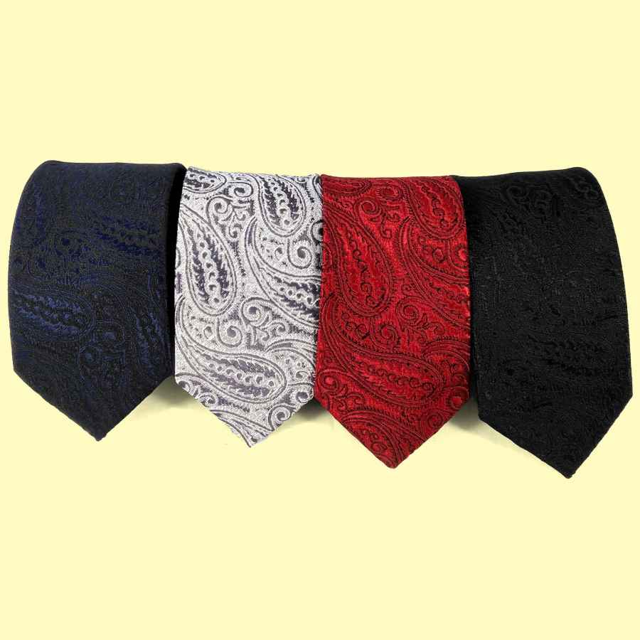 Price and Buy Men’s Tie, Handkerchief & Cufflinks Neckwear Set – Luxurious Khakestari - Image 3