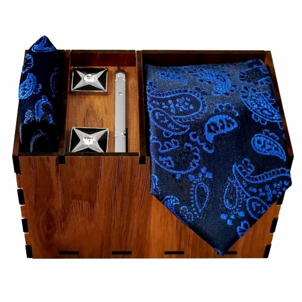 Price and Buy Men’s Tie, Handkerchief & Cufflinks Neckwear Set – Luxurious Paisley_68fce6589564c.jpeg Price and Buy Men’s Tie, Handkerchief & Cufflinks Neckwear Set – Luxurious Paisley