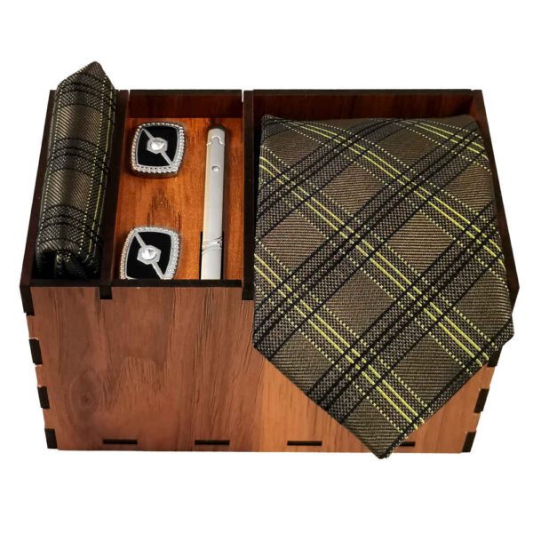 Price and Buy Men’s Tie, Handkerchief & Cufflinks Neckwear Set – Luxurious Plaid_68fce6d502ffe.jpeg Price and Buy Men’s Tie, Handkerchief & Cufflinks Neckwear Set – Luxurious Plaid