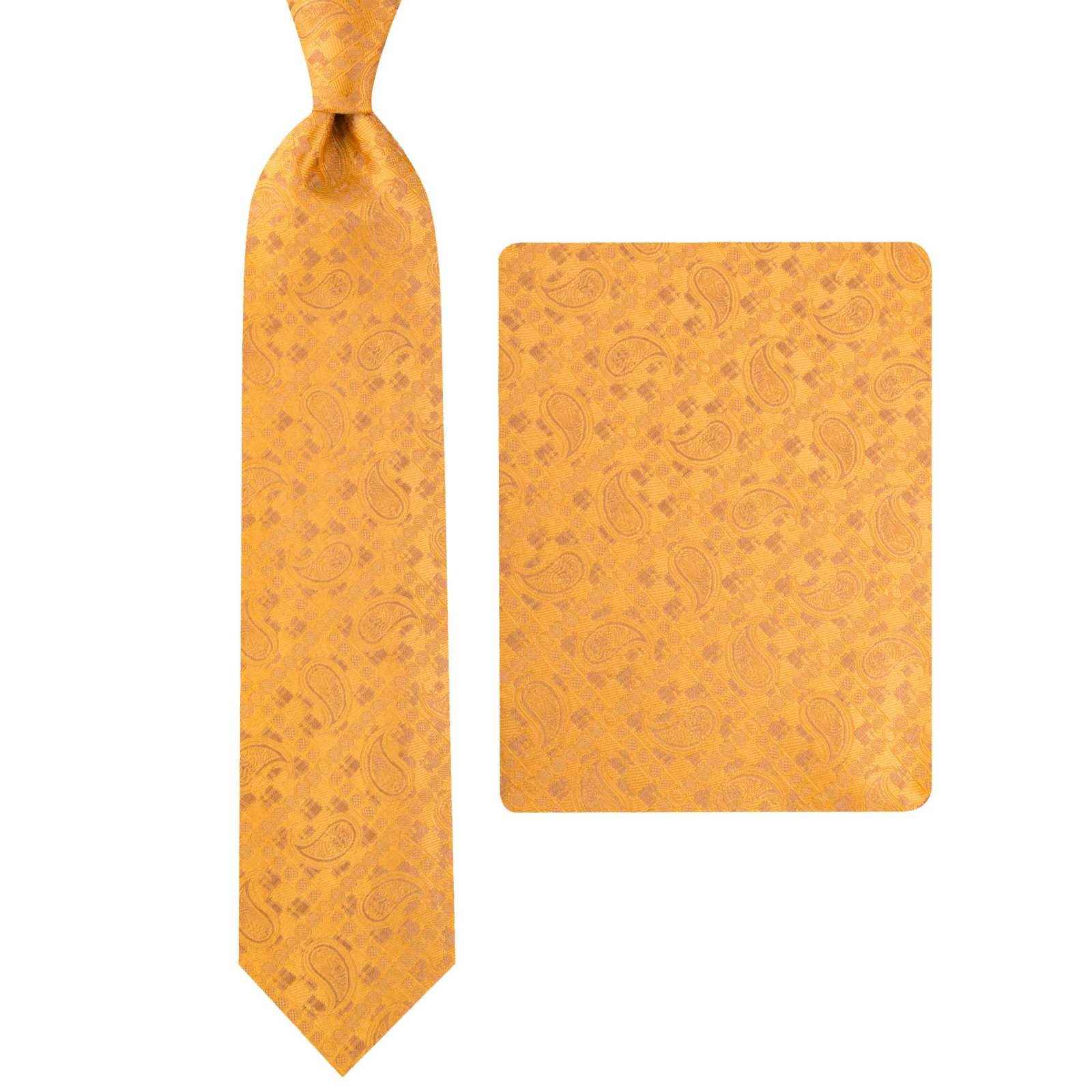 Price and Buy Men’s Tie, Handkerchief & Cufflinks Neckwear Set – Luxurious Tala - Image 3