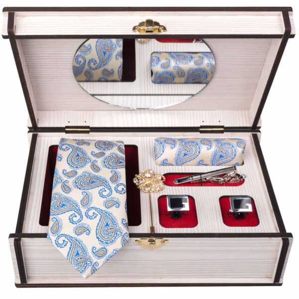 Price and Buy Men’s Tie, Handkerchief & Cufflinks Neckwear Set – Luxurious Termeh_68f7186f675fd.jpeg Price and Buy Men’s Tie, Handkerchief & Cufflinks Neckwear Set – Luxurious Termeh