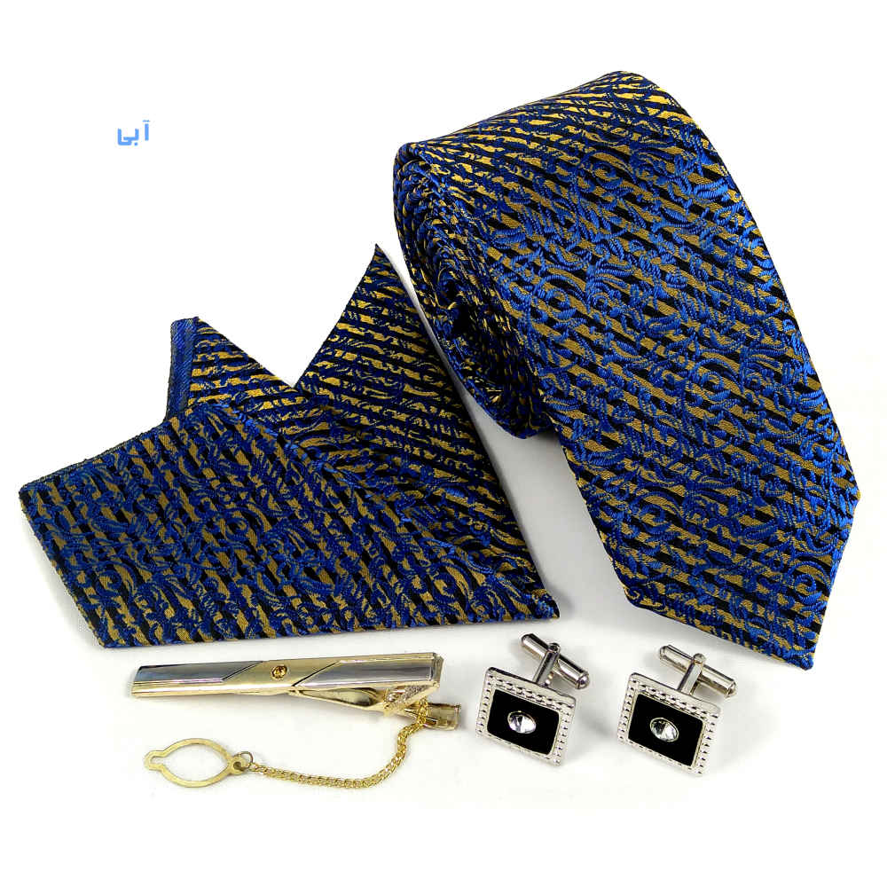 Price and Buy Men’s Tie, Handkerchief & Cufflinks Neckwear Set – Luxurious Zhina - Image 3