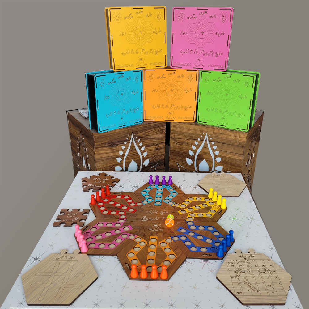 Price and Buy Mensch ärgere Dich nicht (Ludo) & Snakes & Ladders Game Set – For 6 Players - Image 5