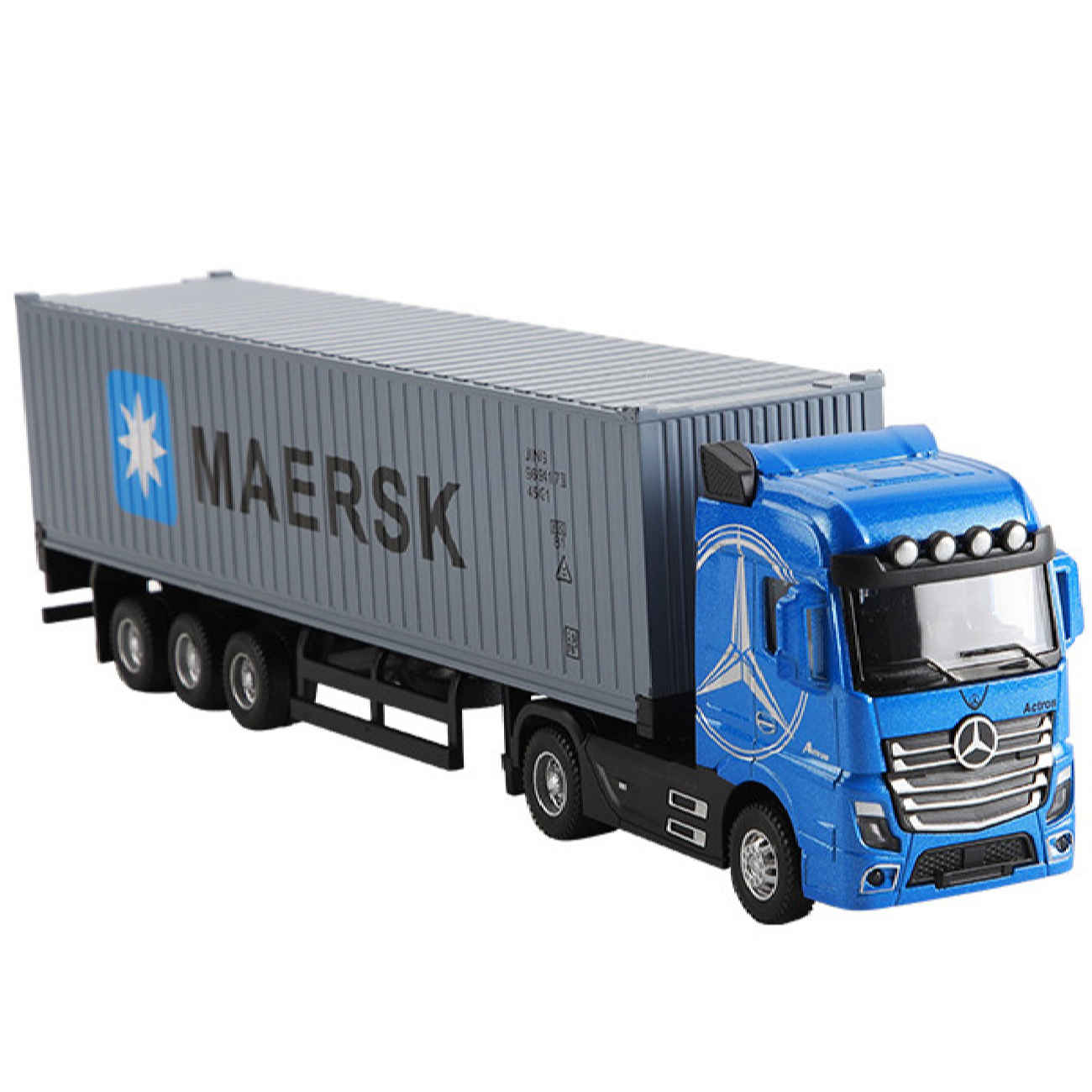 Price and Buy Mercedes-Benz Actros 1996 Toy Truck – with MSC Shipping Container and Intricate Details