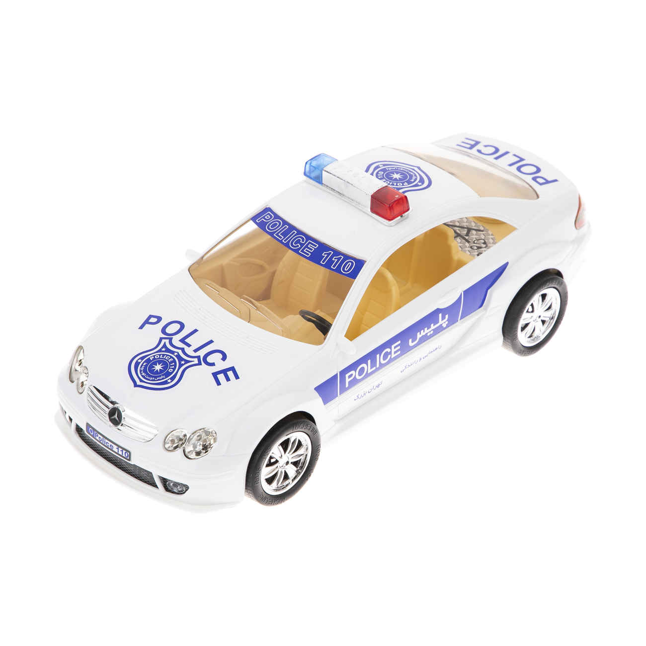 Price and Buy Mercedes-Benz C Class Police Model Toy Car – Detailed Emergency Vehicle Replica