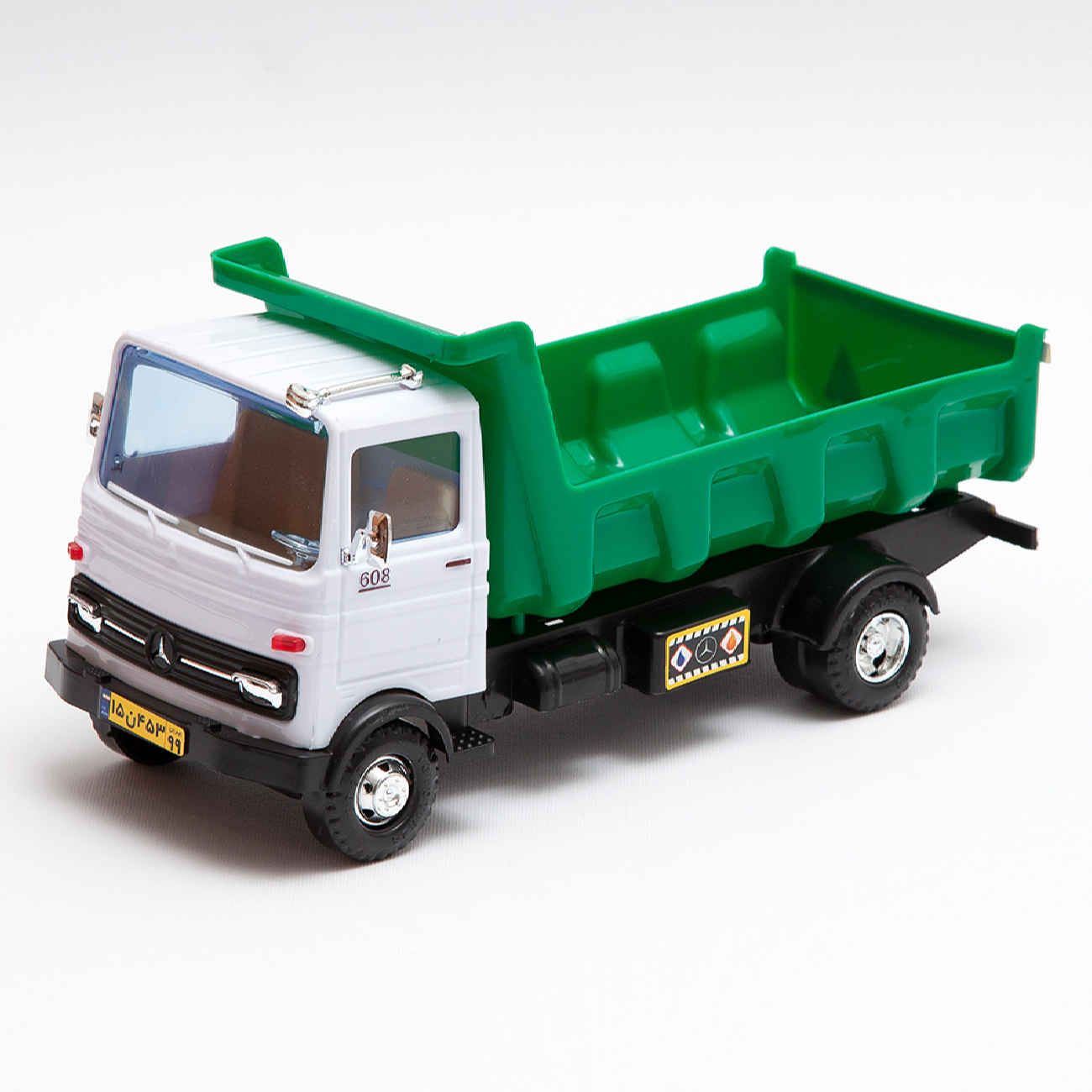 Price and Buy Mercedes-Benz LP-Series 1963 – Iranian Khavar Dump Lorry Toy Truck Diecast for Kids Collectors - Image 6
