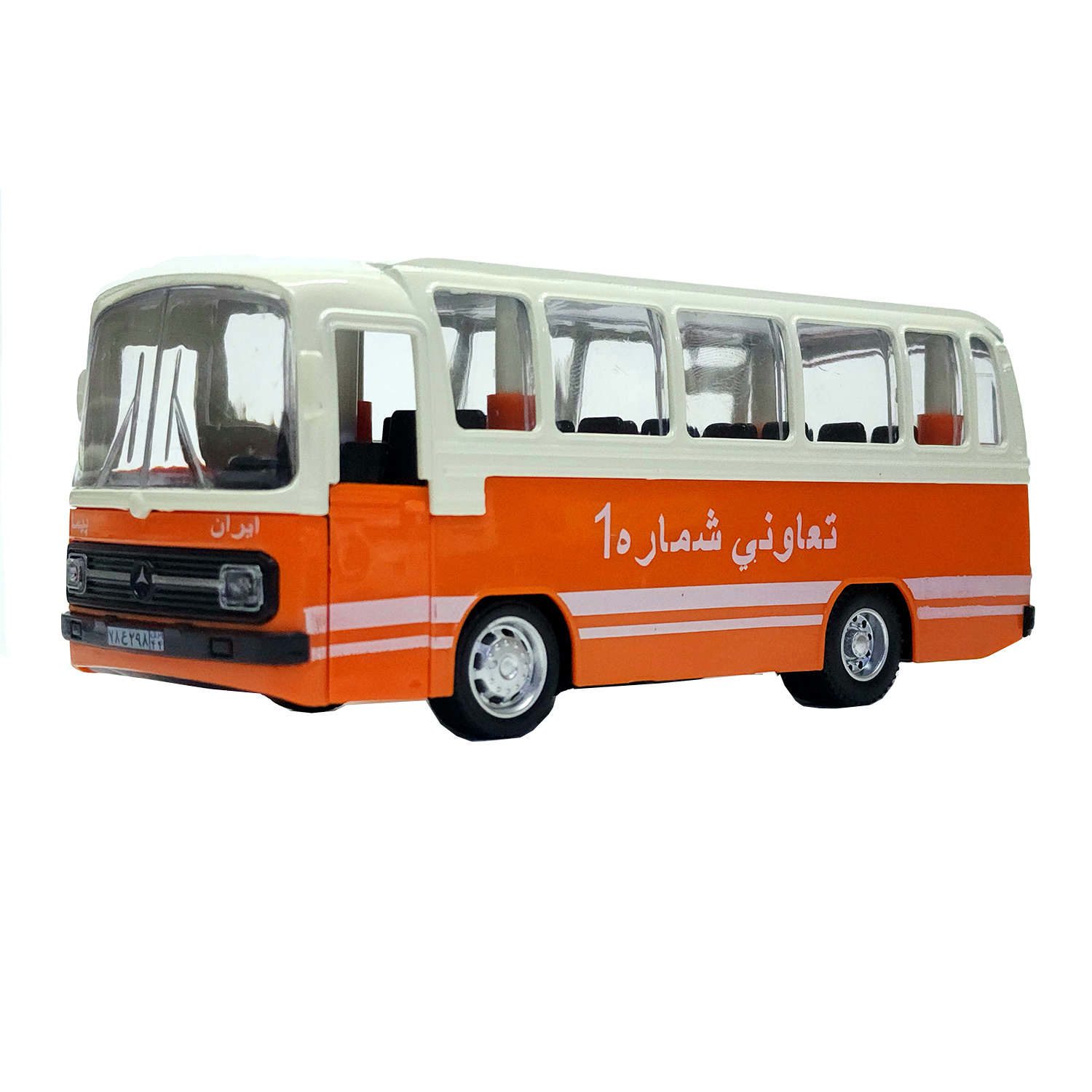 Price and Buy Mercedes Benz O 303 Model 1974 Toy Bus – Diecast Battery Operated with Headlights