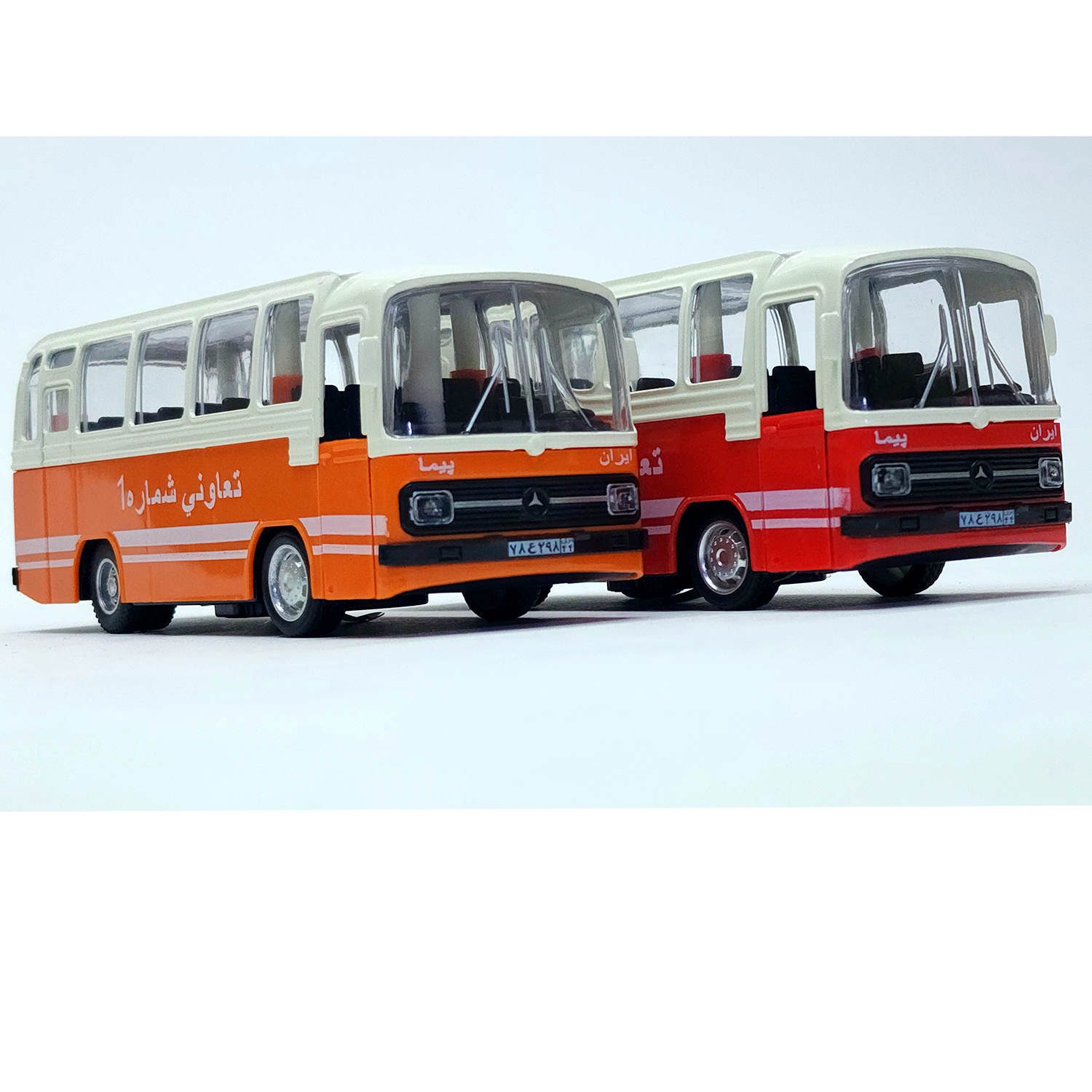 Price and Buy Mercedes Benz O 303 Model 1974 Toy Bus – Diecast Battery Operated with Headlights - Image 9