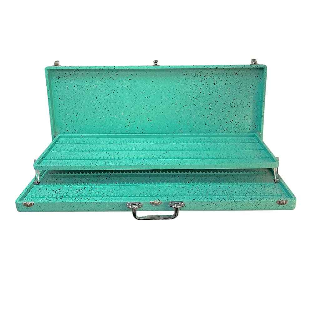 Price and Buy Metal 120-Color Pencil Case with Drawer – Turquoise Series for Artists - Image 3
