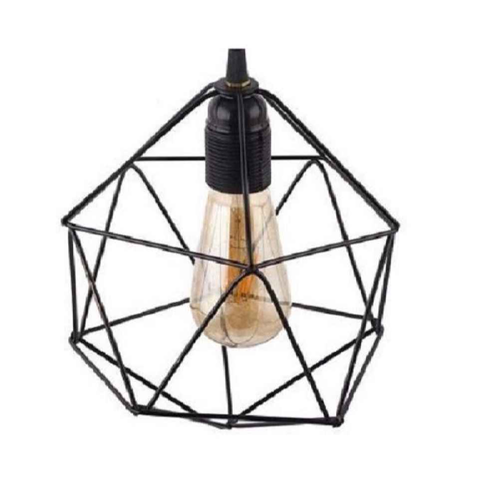 Price and Buy Metal Cluster Pendant Light with Metal Cage Lampshade Flush Mount - Image 3