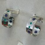 Price and Buy Metal Drop Earrings for Women Floral Indian Design - Image 4