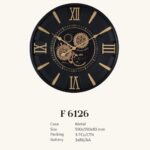 Price and Buy Metal Gear Wall Clock – Steampunk Mechanical Rotating Design - Image 4