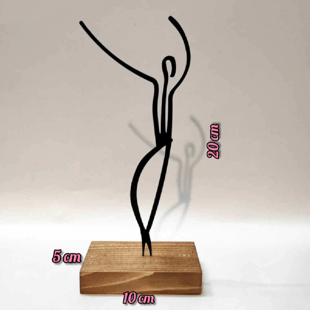 Price and Buy Metal Minimalist Figurine Artwork Sculpture Boy - Image 4