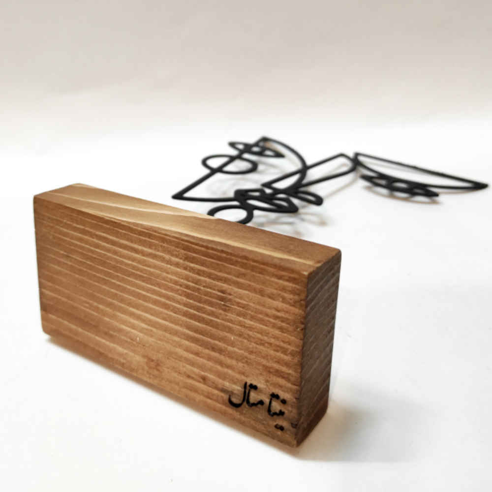 Price and Buy Metal Minimalist Figurine Artwork Sculpture Chehreh - Image 3